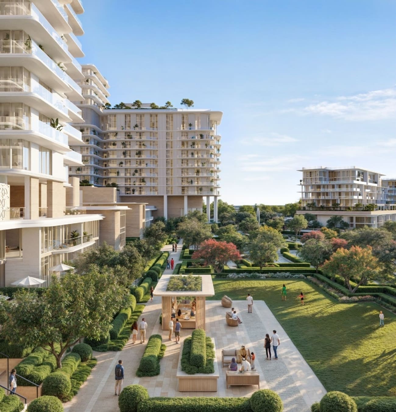 Muheira Maysan by Modon, image 2 of 10. Render supplied by developer.