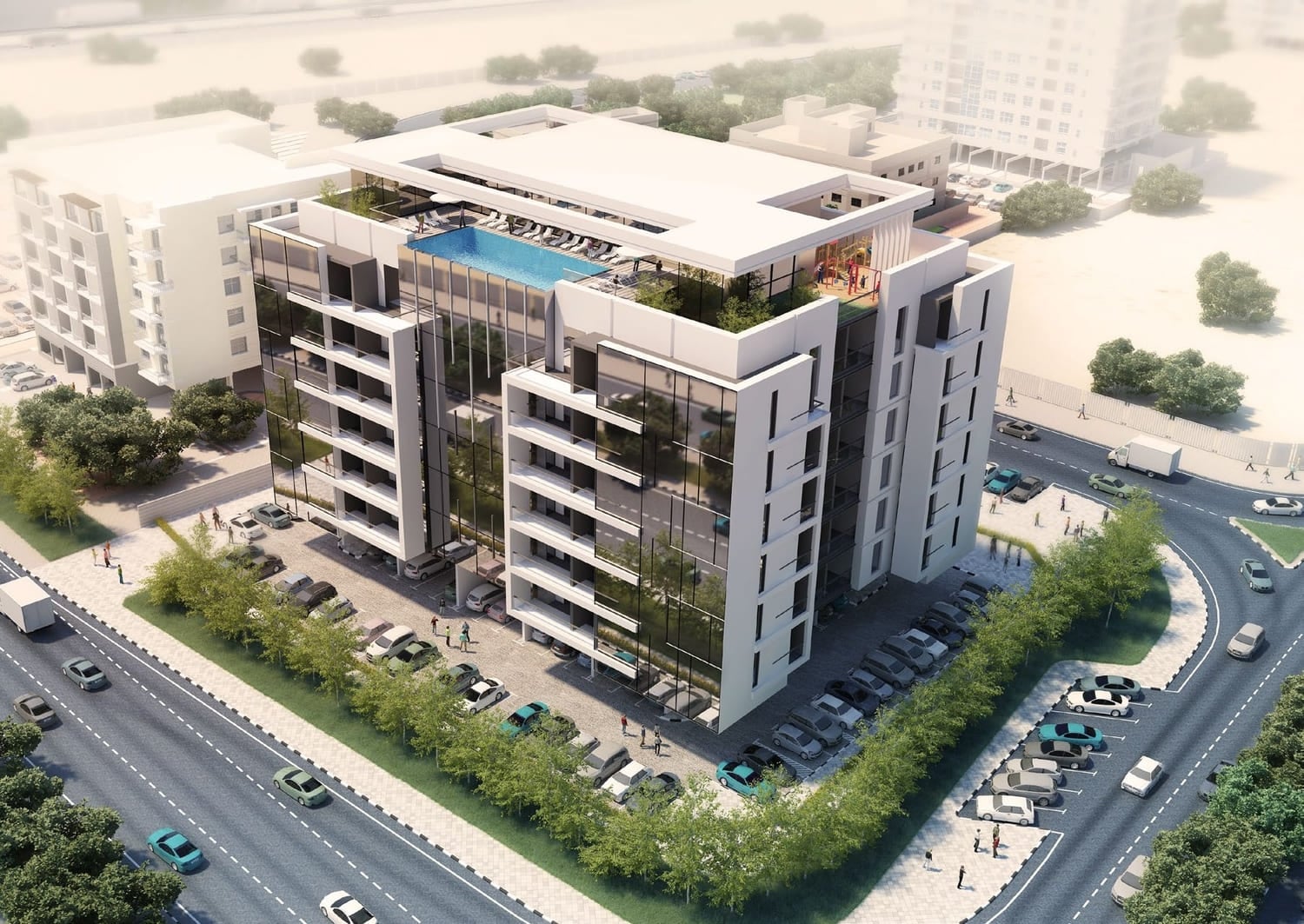 Cresswell Residences by ESNAD Management, image 1 of 13. Render supplied by developer.