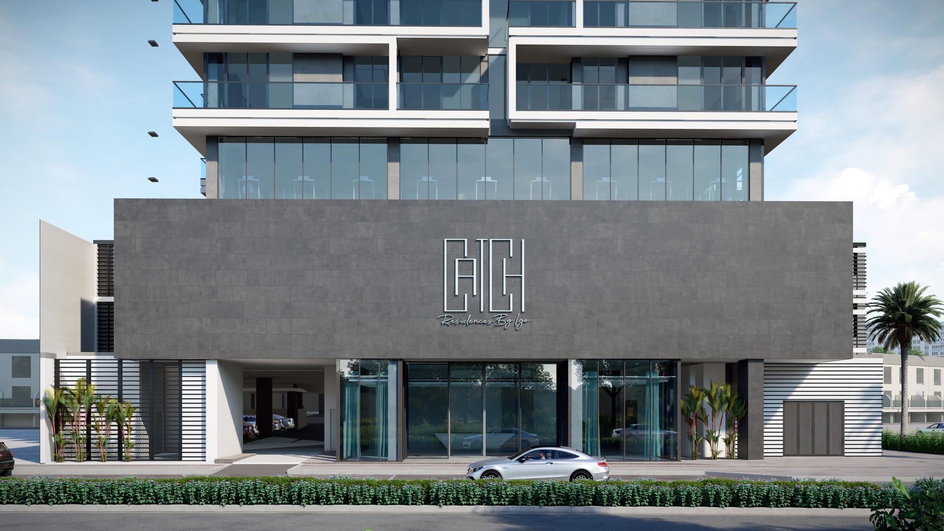 Catch Residence by IGO, image 2 of 12. Render supplied by developer.