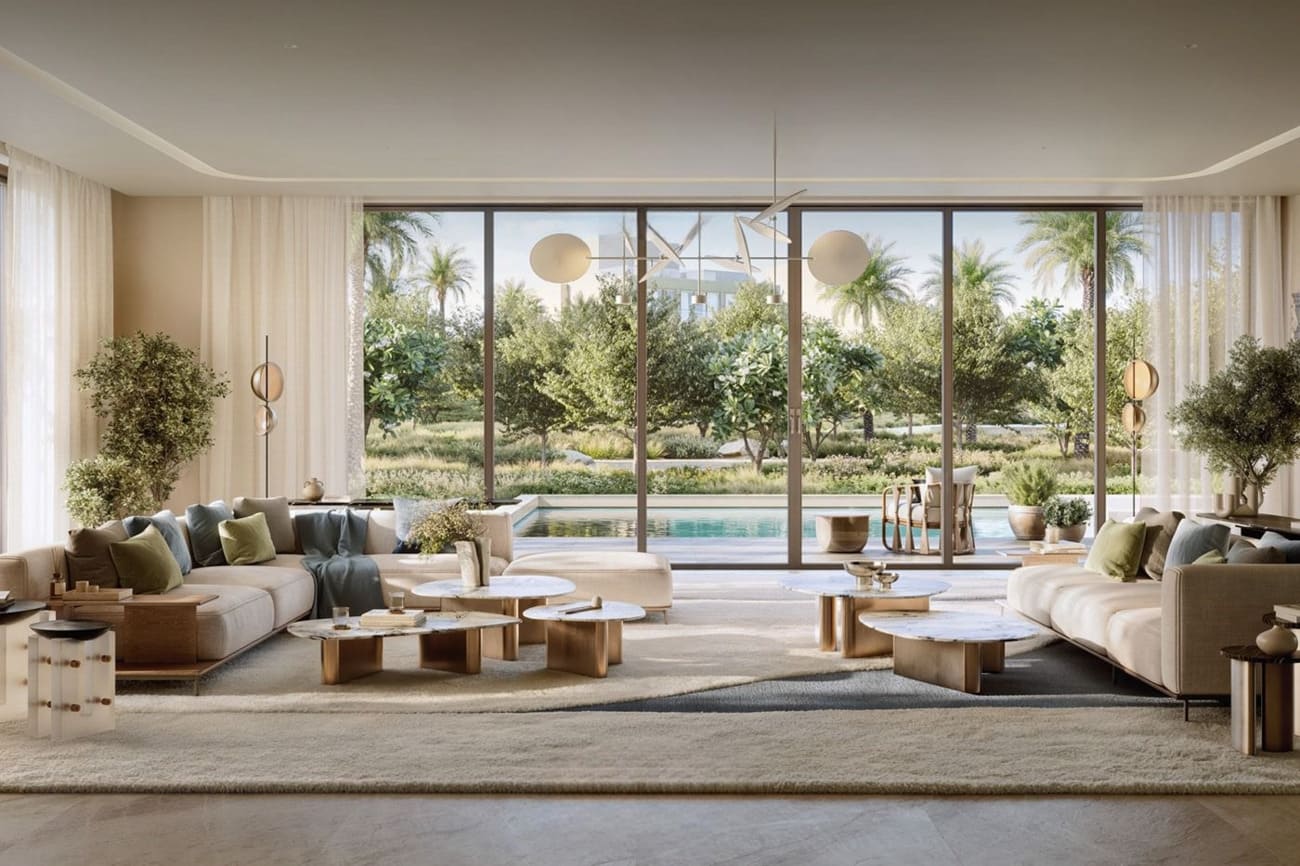 The Palace Villas Ostra by Emaar, image 7 of 9. Render supplied by developer.