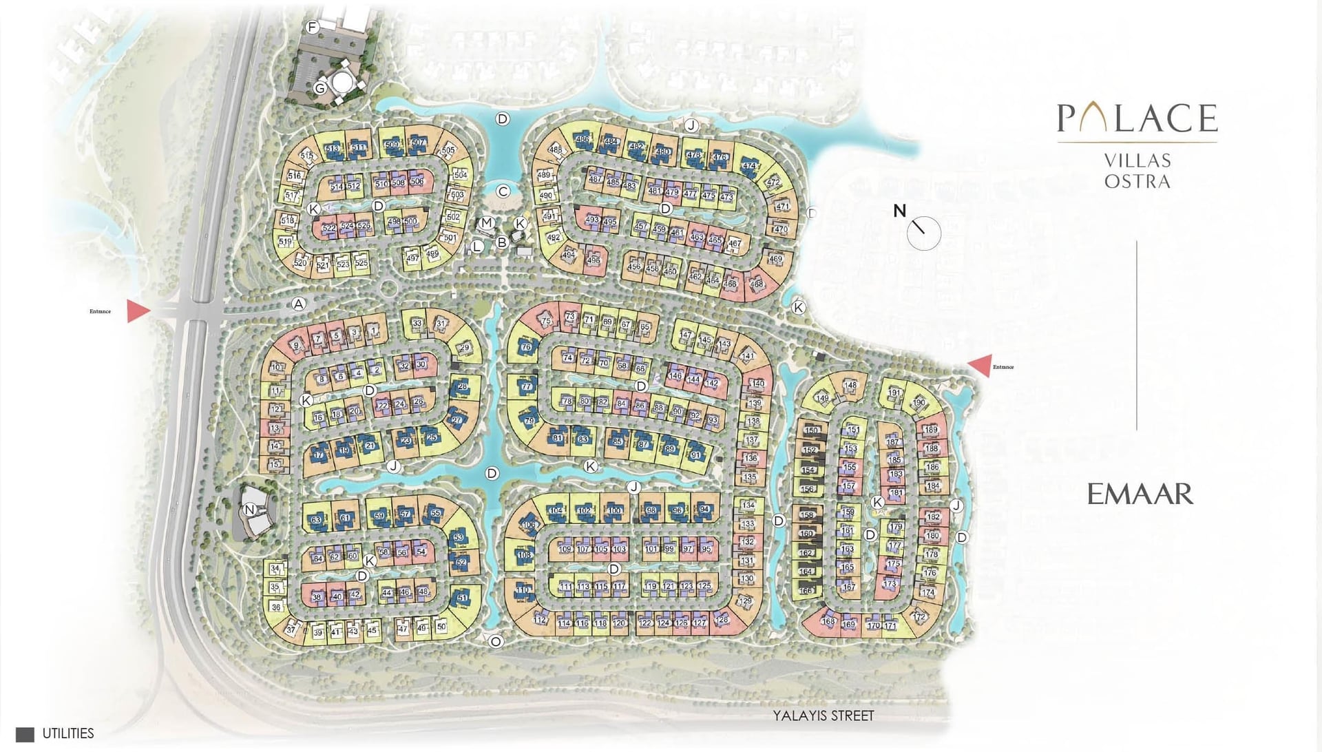 The Palace Villas Ostra by Emaar, image 9 of 9. Render supplied by developer.