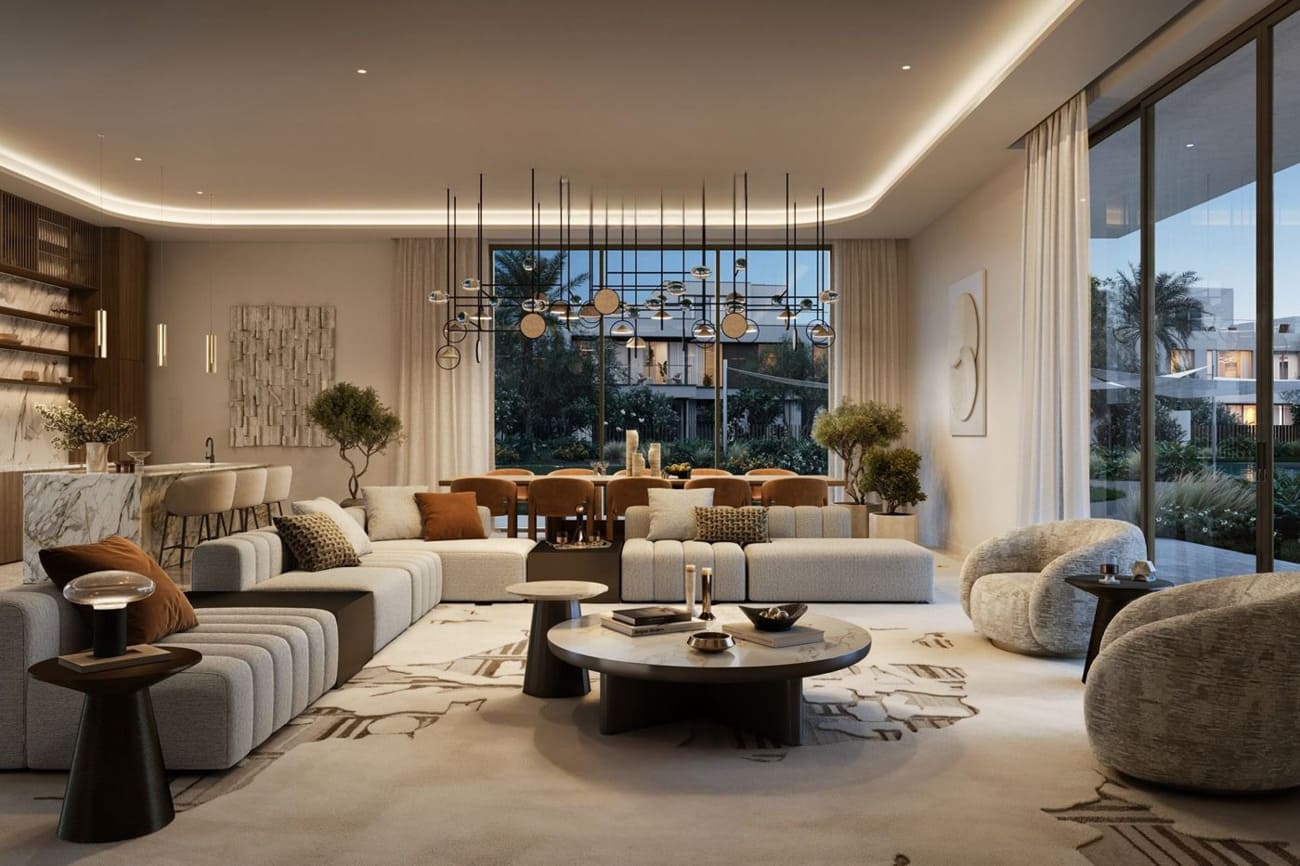 The Palace Villas Ostra by Emaar, image 8 of 9. Render supplied by developer.