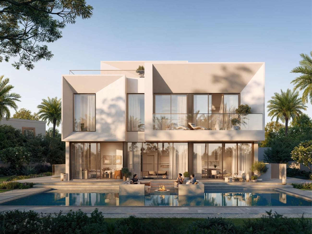 The Palace Villas Ostra by Emaar, image 3 of 9. Render supplied by developer.