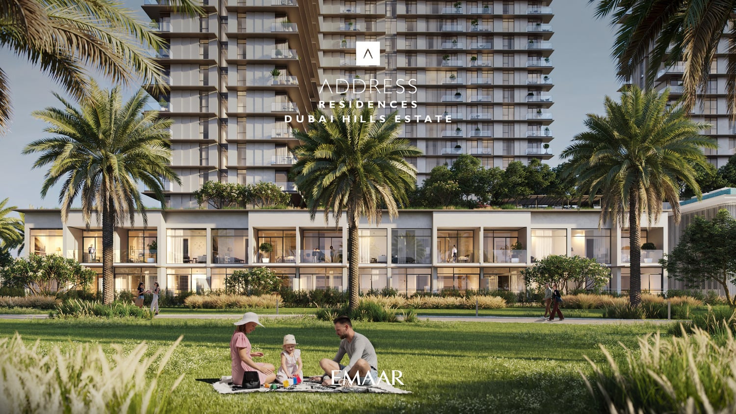 Address Residences Dubai Hills Estate by Emaar, image 2 of 7. Render supplied by developer.