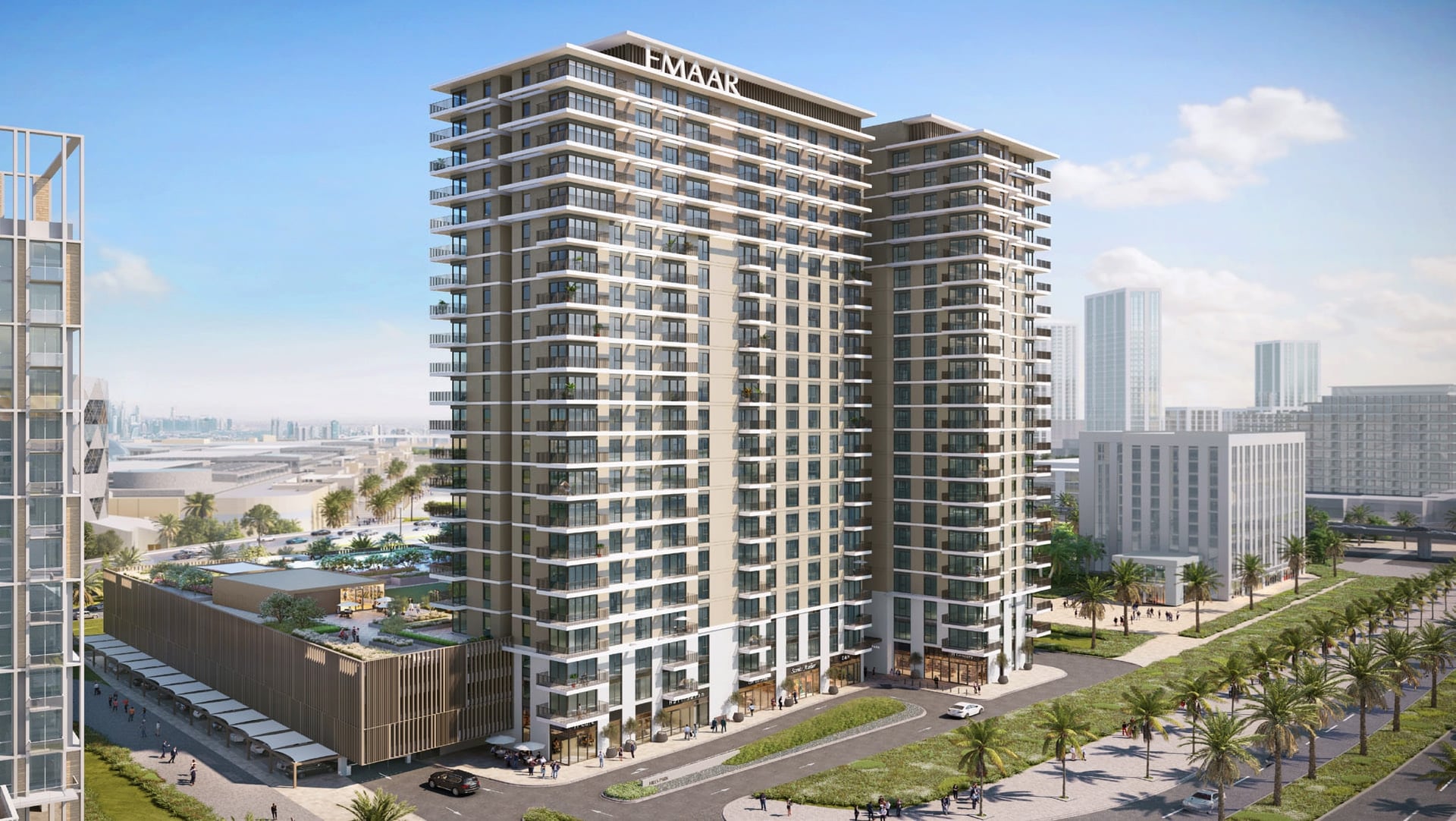 Hills Park by Emaar, Dubai Hills. Render supplied by developer.