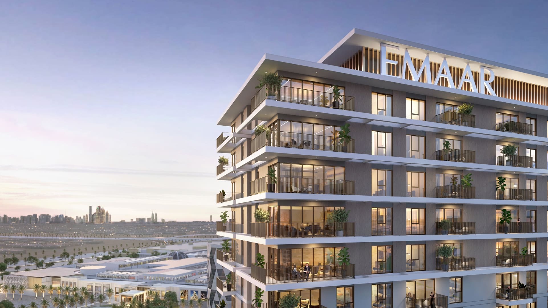Hills Park by Emaar, image 2 of 10. Render supplied by developer.