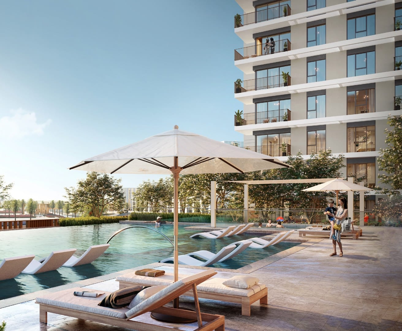 Hills Park by Emaar, image 3 of 10. Render supplied by developer.