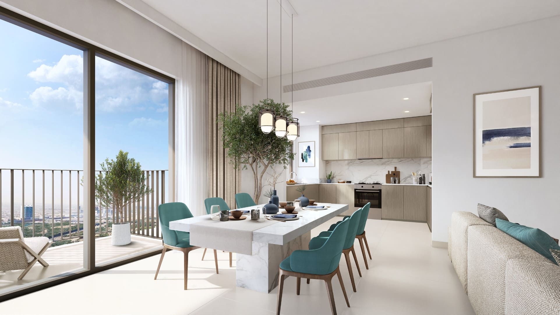 Hills Park by Emaar, image 9 of 10. Render supplied by developer.