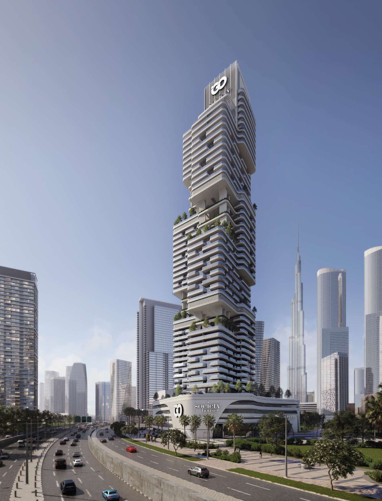 Society House by IGO, Downtown Dubai. Render supplied by developer.