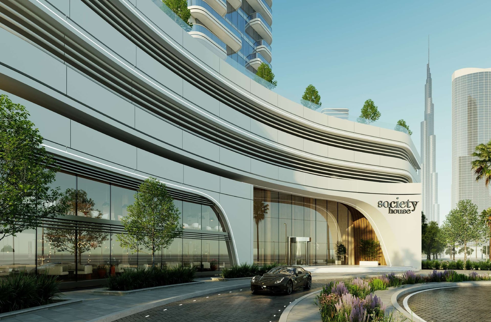Society House by IGO, image 5 of 10. Render supplied by developer.