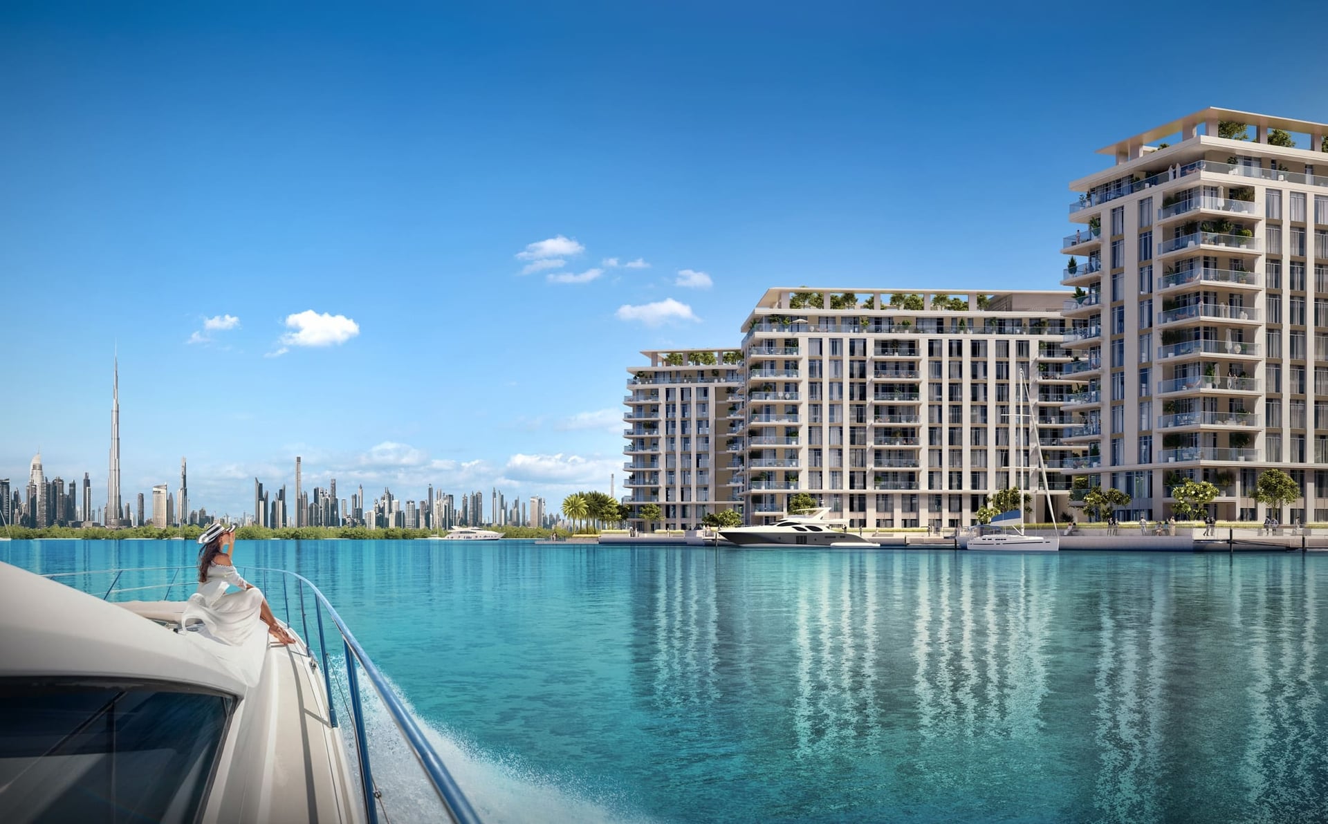 The Cove II by Emaar, image 1 of 6. Render supplied by developer.