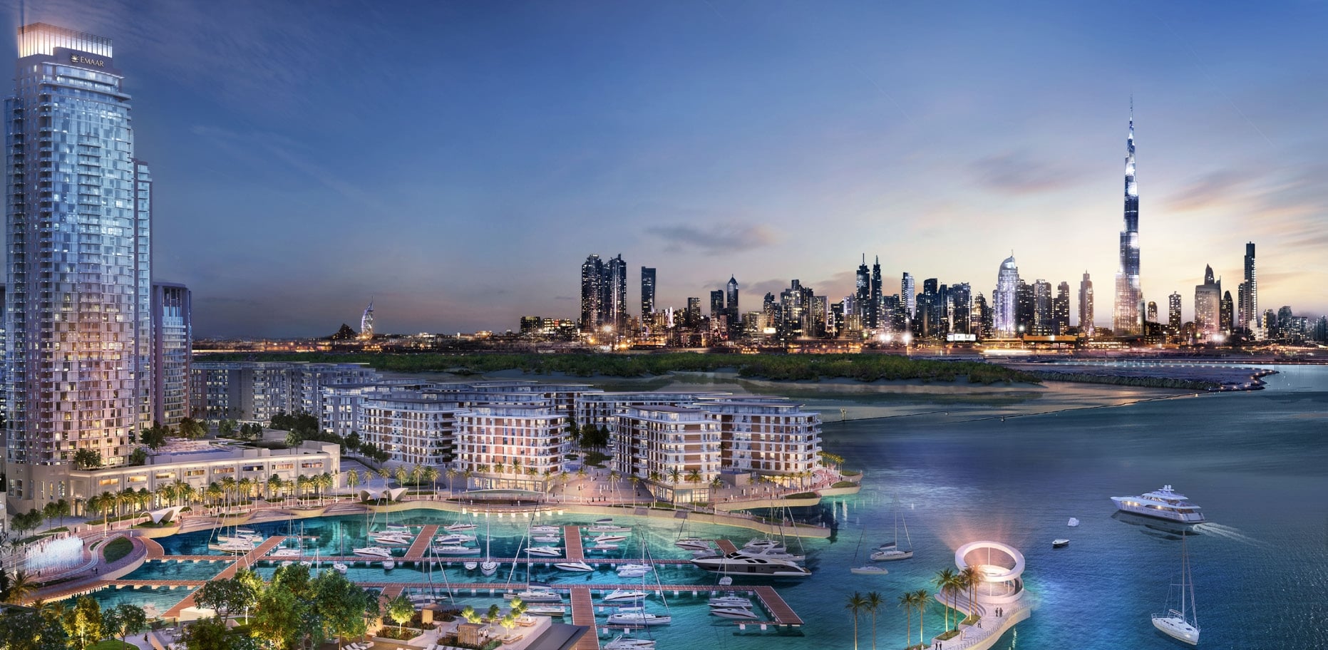 The Cove II by Emaar, image 3 of 6. Render supplied by developer.