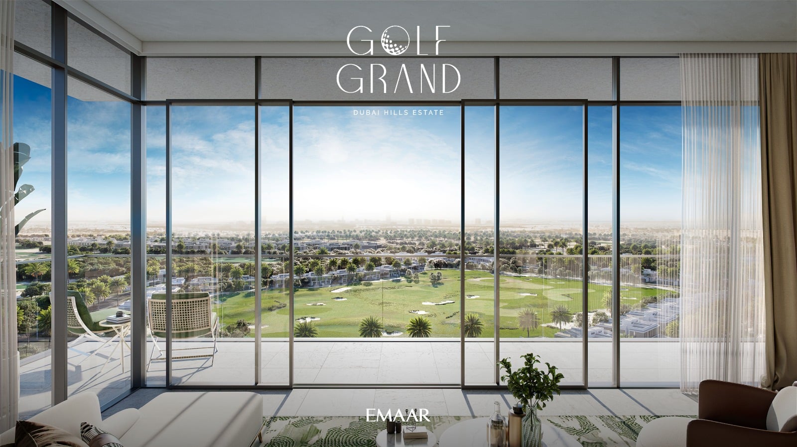 Golf Grand by Emaar, image 5 of 10. Render supplied by developer.