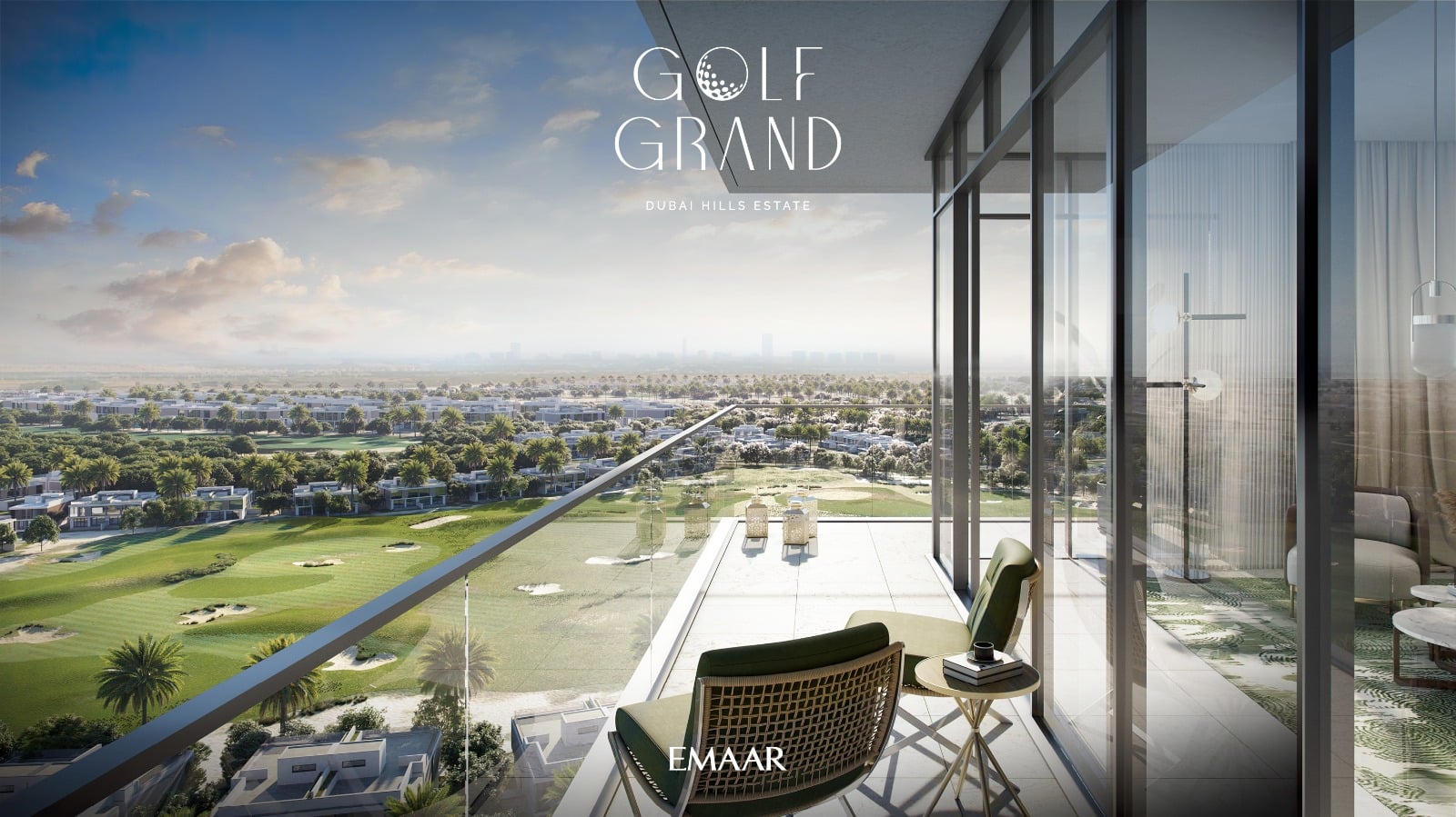 Golf Grand by Emaar, image 3 of 10. Render supplied by developer.