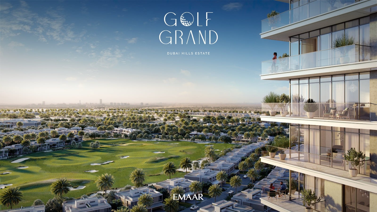 Golf Grand by Emaar, image 4 of 10. Render supplied by developer.