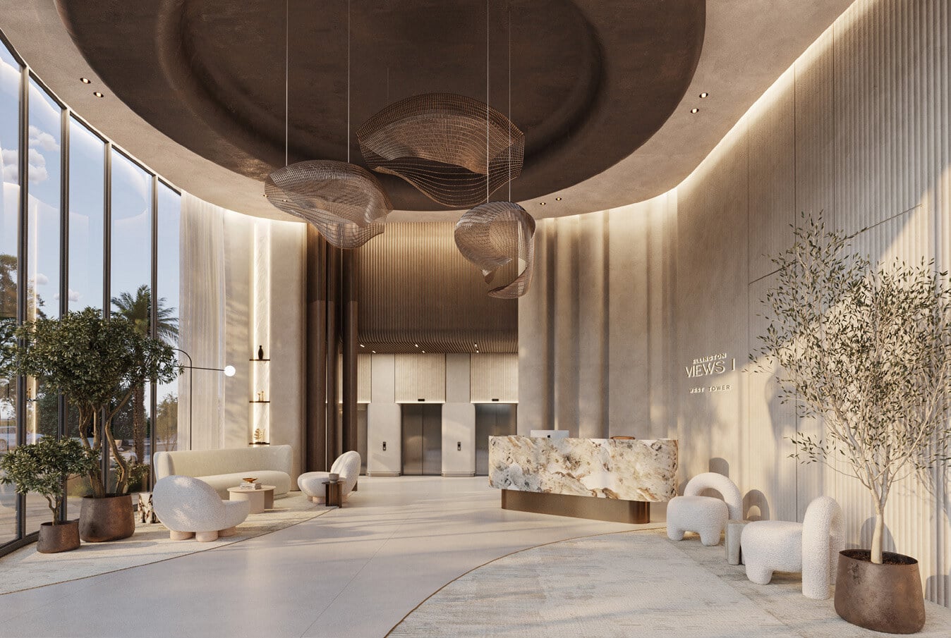 Ellington Views I and II by Ellington, image 15 of 17. Render supplied by developer.