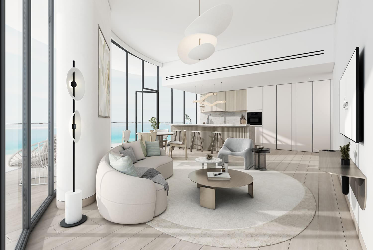 Ellington Views I and II by Ellington, image 9 of 17. Render supplied by developer.