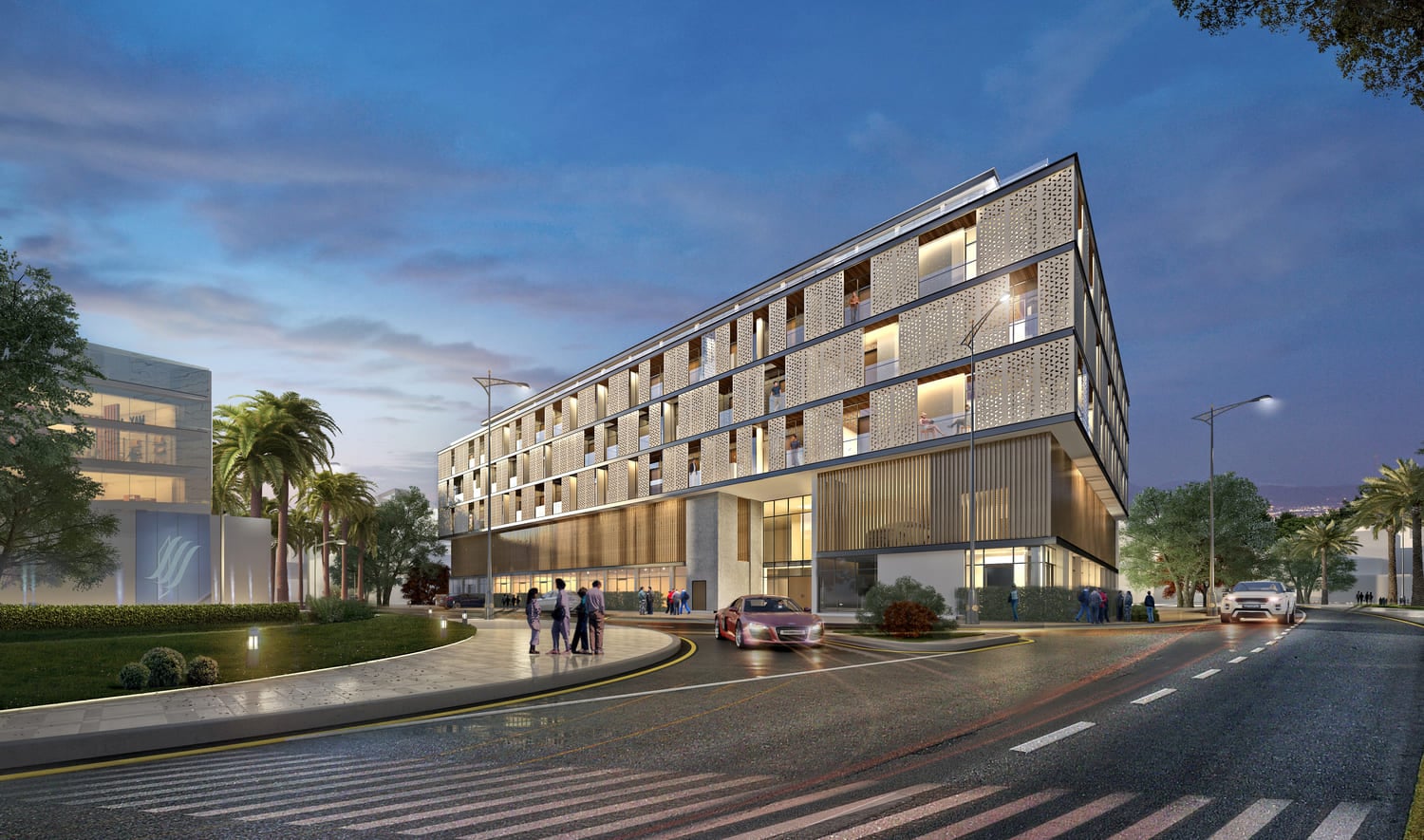Serenity Lakes 5 by Gulf Land Property Developers, JVC (Jumeirah Village Circle). Render supplied by developer.