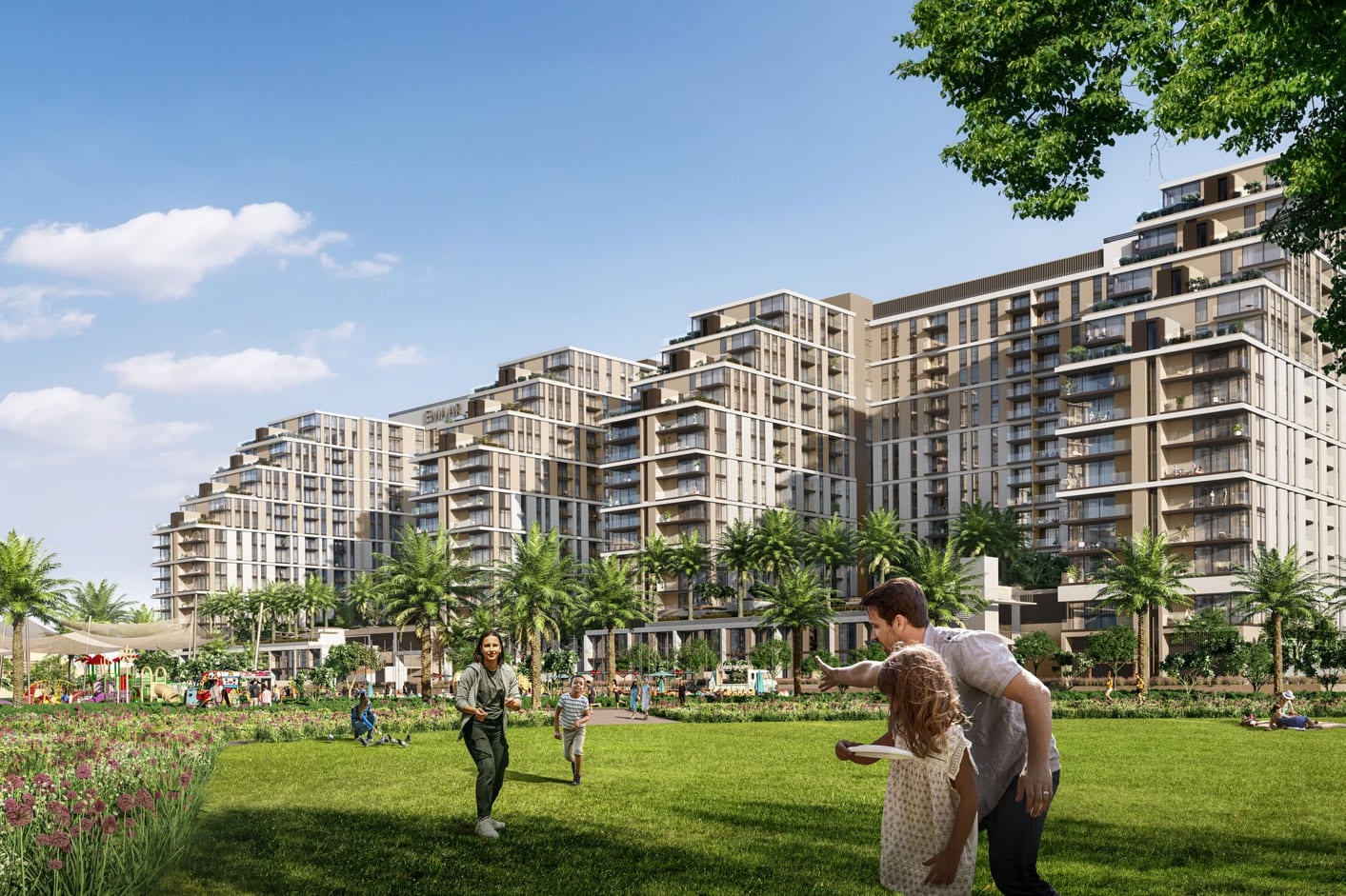 Elvira by Emaar, Dubai Hills Estate. Render supplied by developer.