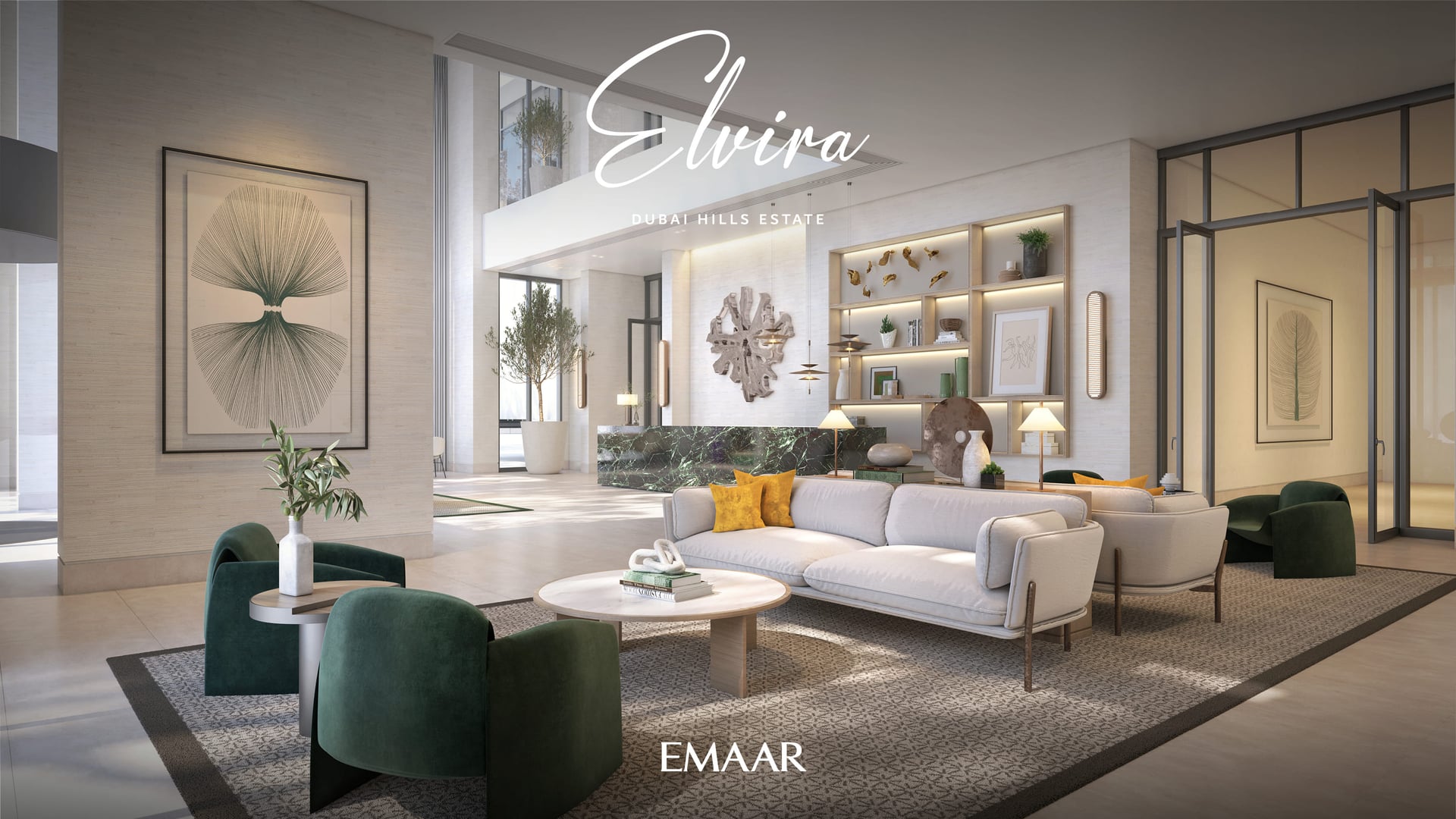 Elvira by Emaar, image 3 of 9. Render supplied by developer.