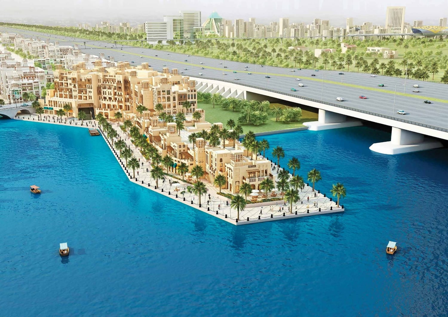 Manazel Al Khor by Dubai Properties, image 4 of 4. Render supplied by developer.