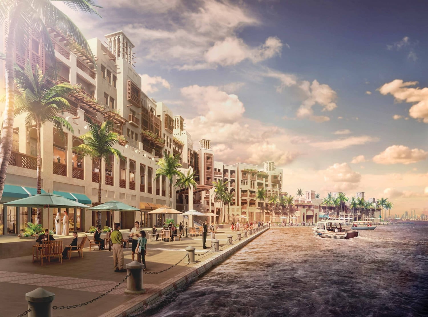 Manazel Al Khor by Dubai Properties, image 1 of 4. Render supplied by developer.