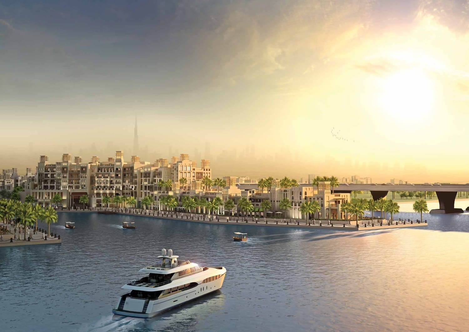 Manazel Al Khor by Dubai Properties, image 2 of 4. Render supplied by developer.