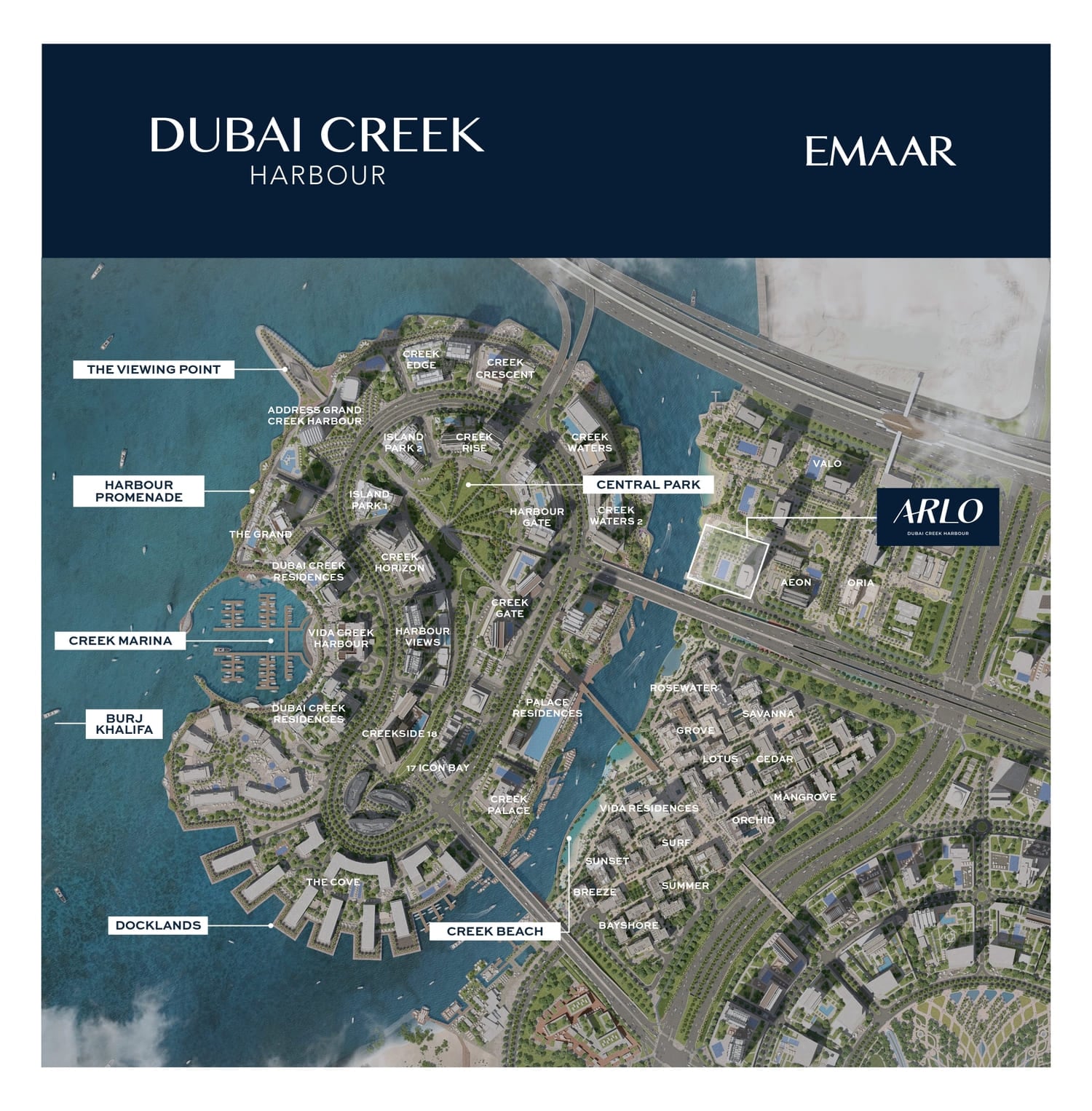 Arlo by Emaar, image 5 of 6. Render supplied by developer.