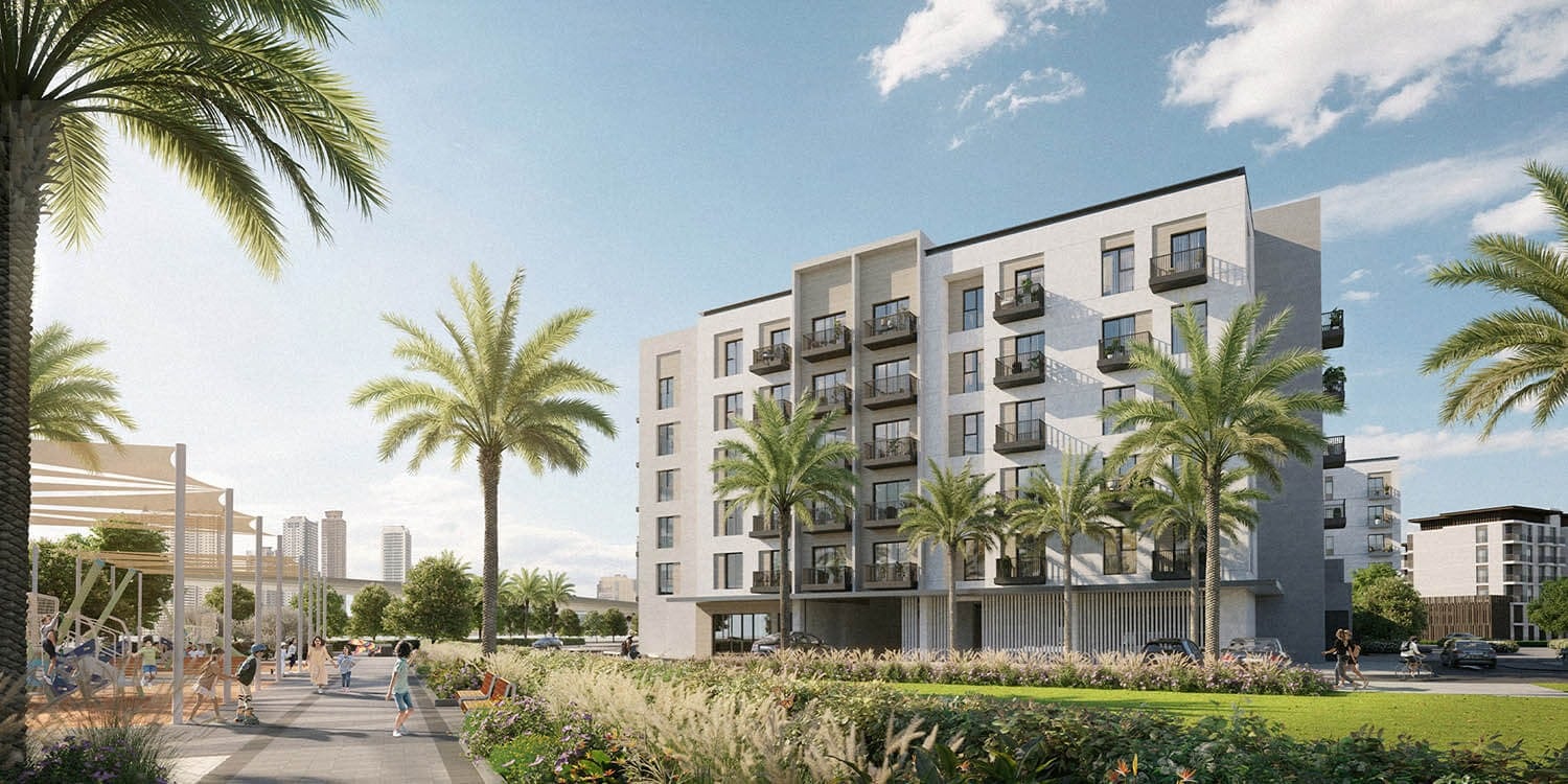 Mesk Residences Maryam Island by Eagle Hills, Maryam Island. Render supplied by developer.