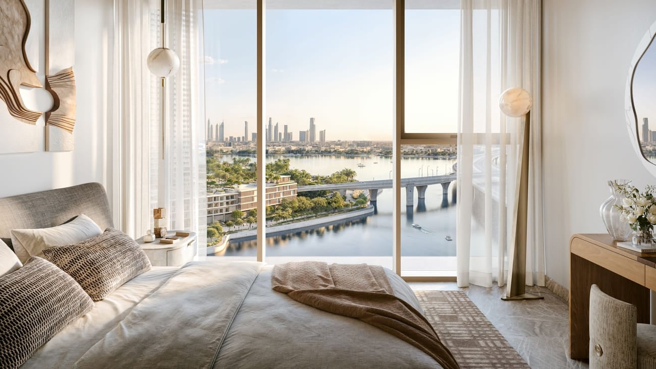Palace Residences Creek Blue by Emaar, image 4 of 5. Render supplied by developer.