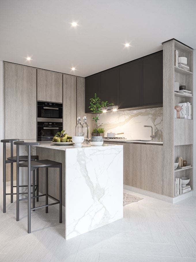 Oxford Terraces 2 by IMAN Developers, image 6 of 11. Render supplied by developer.