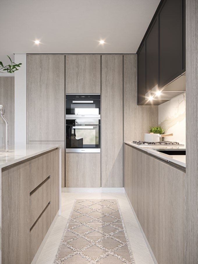 Oxford Terraces 2 by IMAN Developers, image 7 of 11. Render supplied by developer.