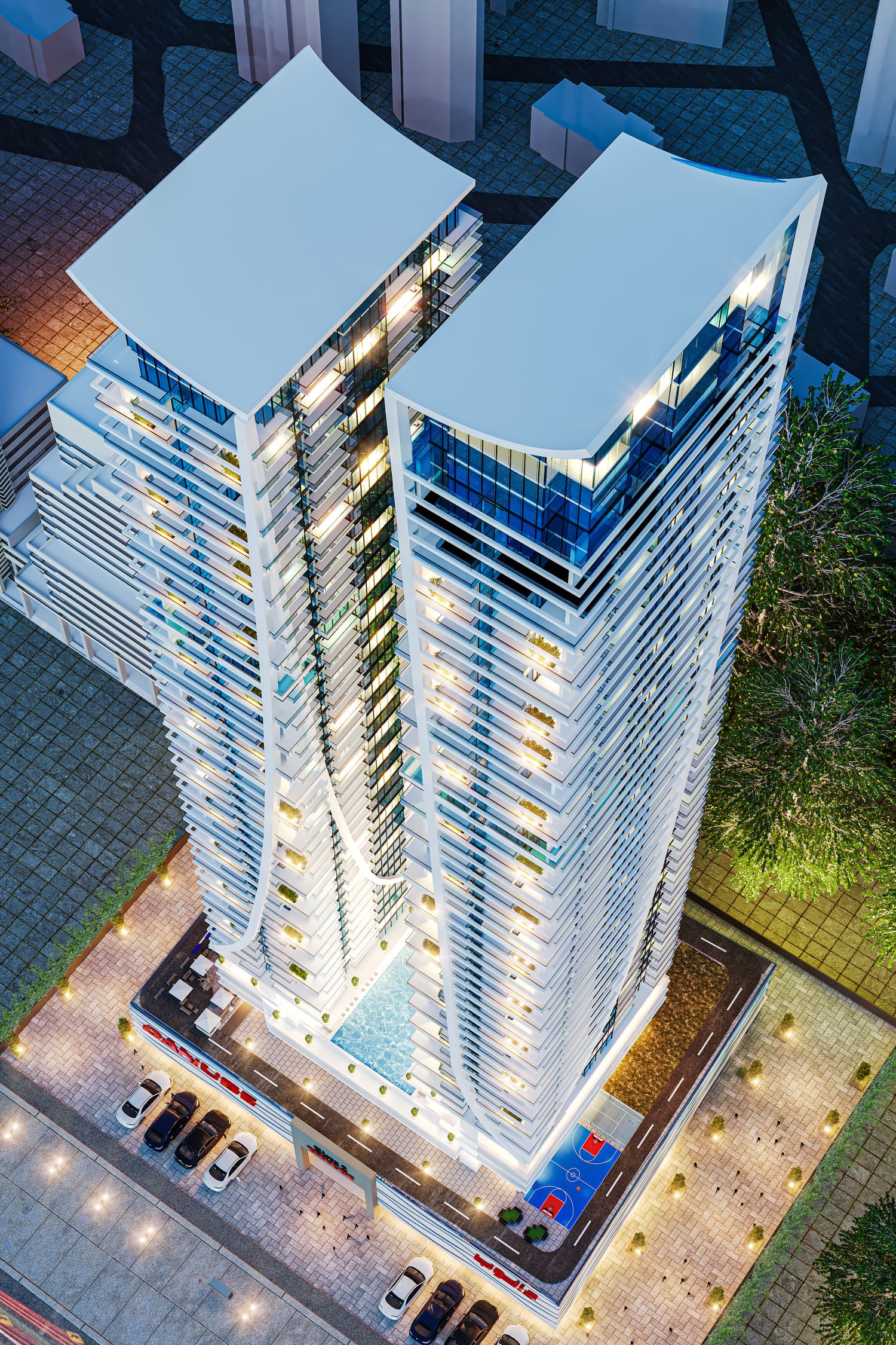Elitz 2 by Danube, image 1 of 21. Render supplied by developer.