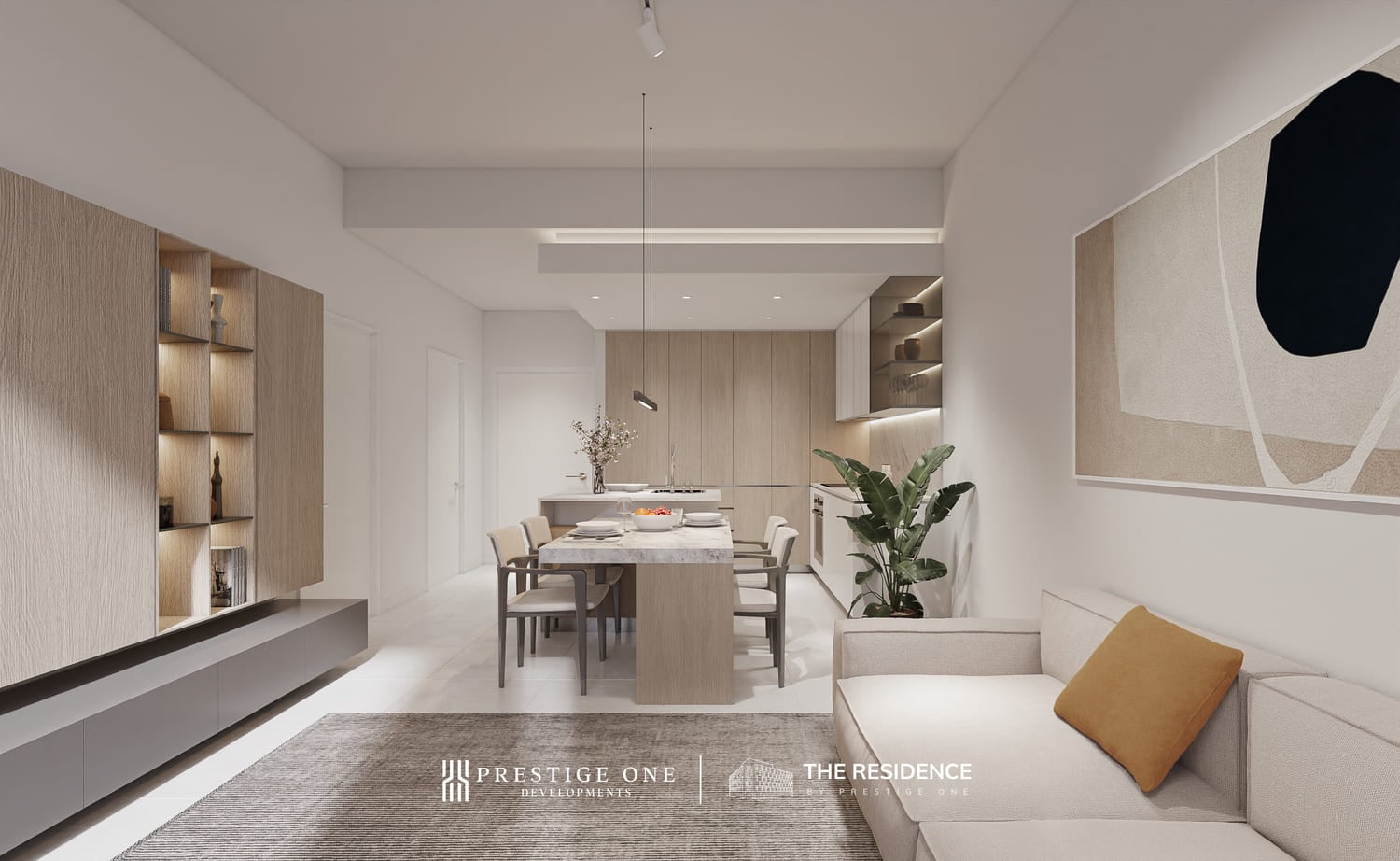The Residence by Prestige One, image 3 of 11. Render supplied by developer.