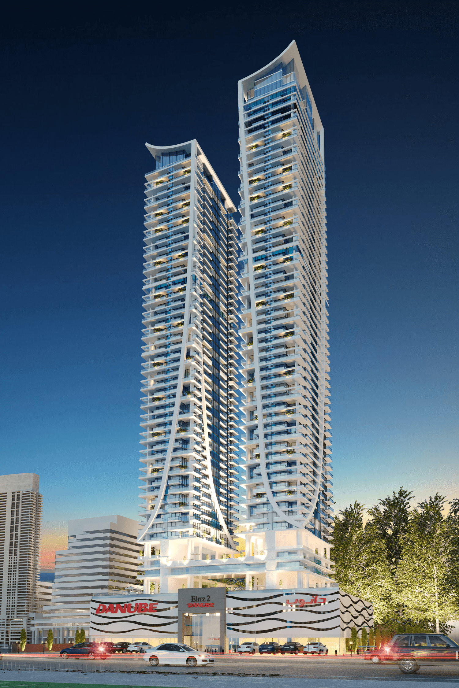 Elitz 2 by Danube, JVC (Jumeirah Village Circle). Render supplied by developer.