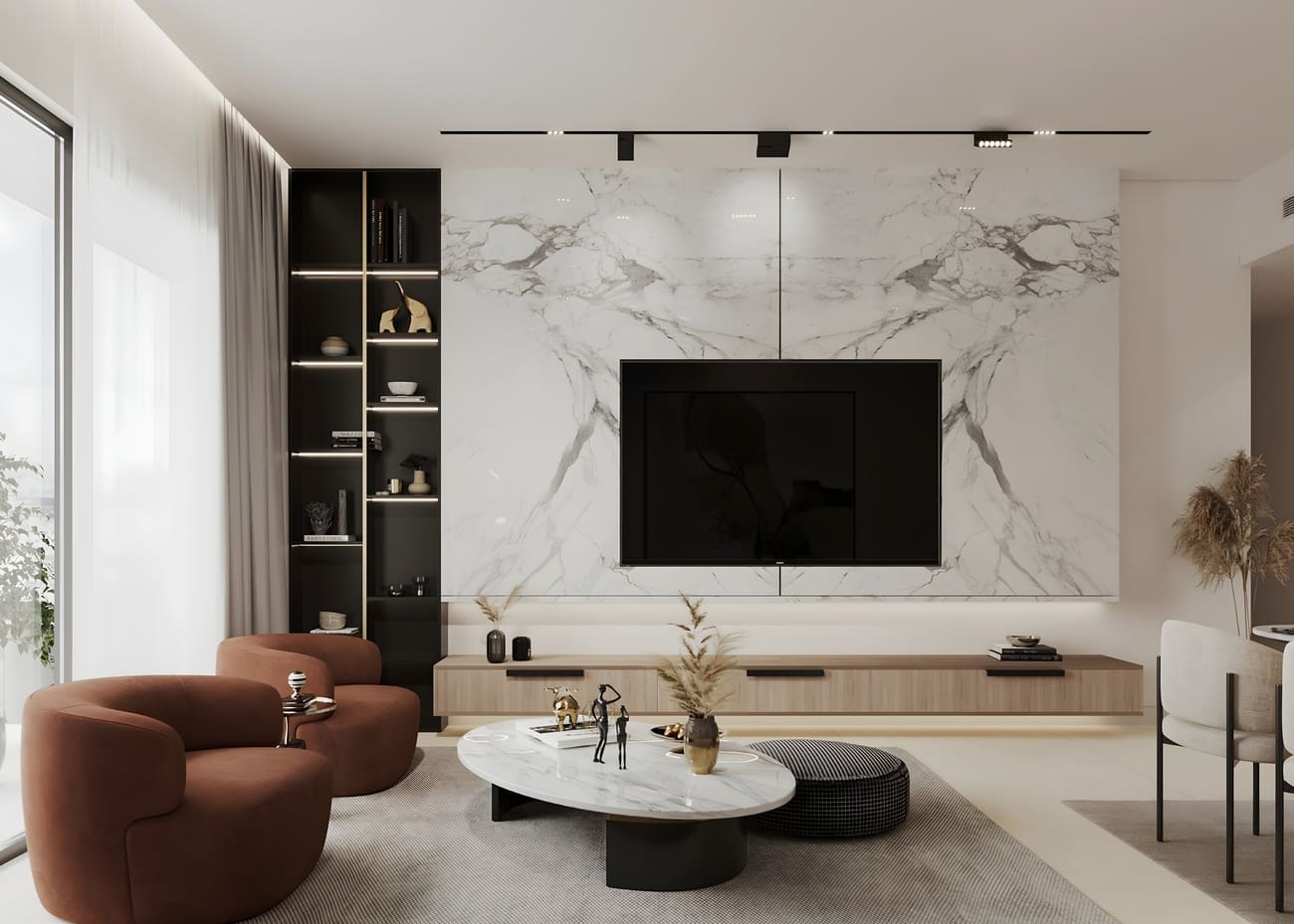 Divine Residencia by Takmeel Real Estate Development, image 3 of 11. Render supplied by developer.