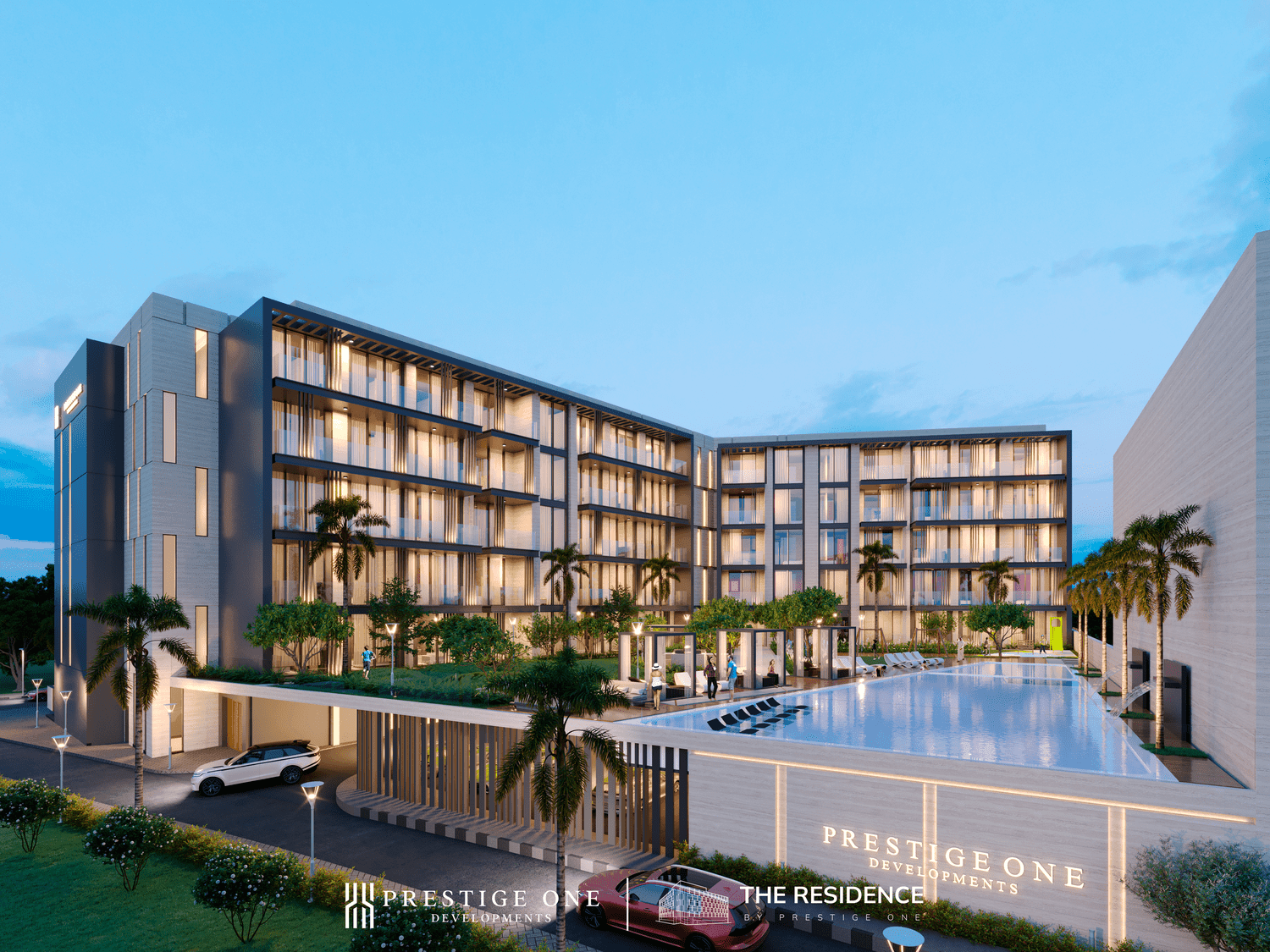The Residence by Prestige One, image 1 of 11. Render supplied by developer.