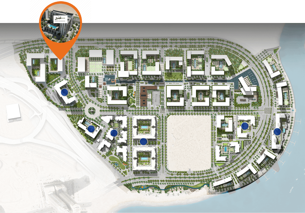 Anbar Residences by Eagle Hills, image 7 of 8. Render supplied by developer.