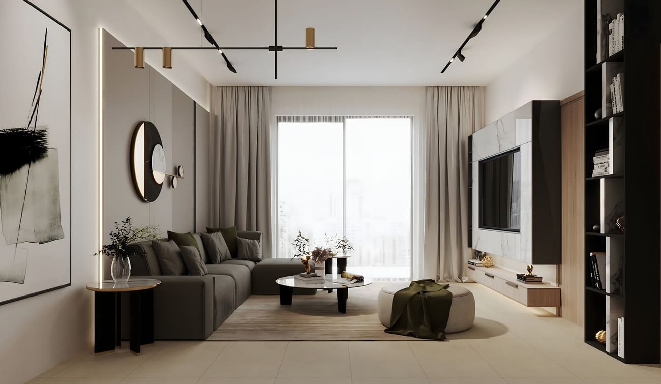 Divine Residencia by Takmeel Real Estate Development, image 4 of 11. Render supplied by developer.