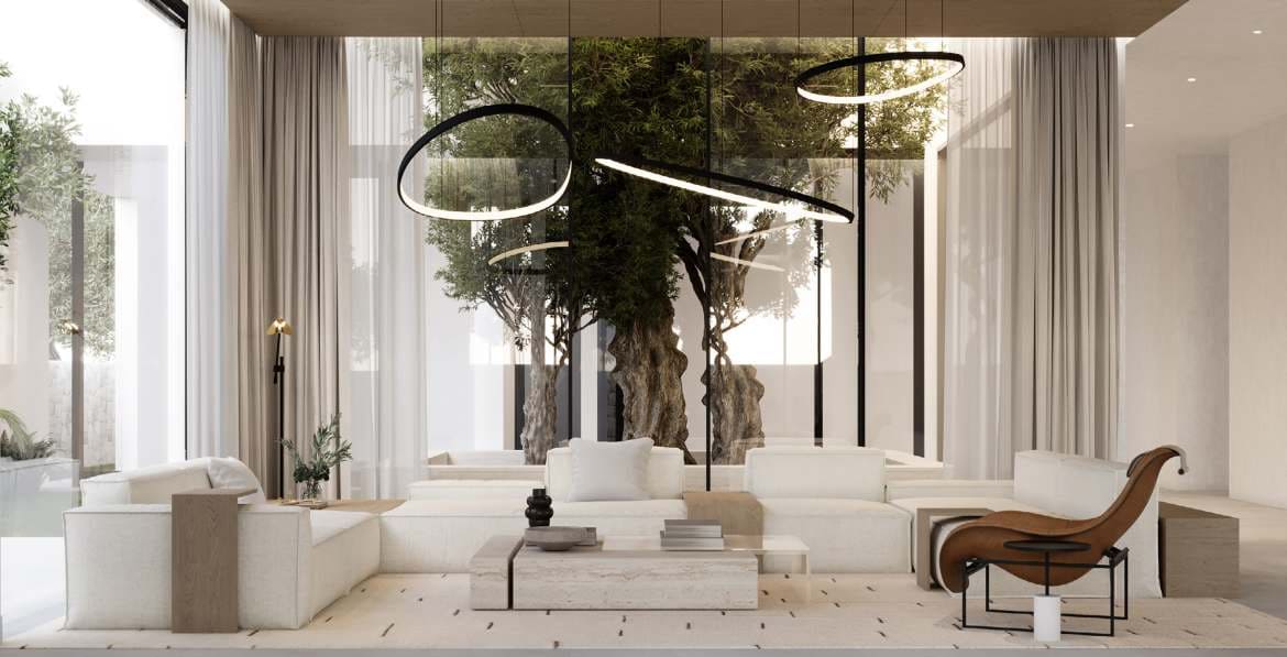 Al Naseem Villas by Modon Properties by Modon, image 7 of 16. Render supplied by developer.