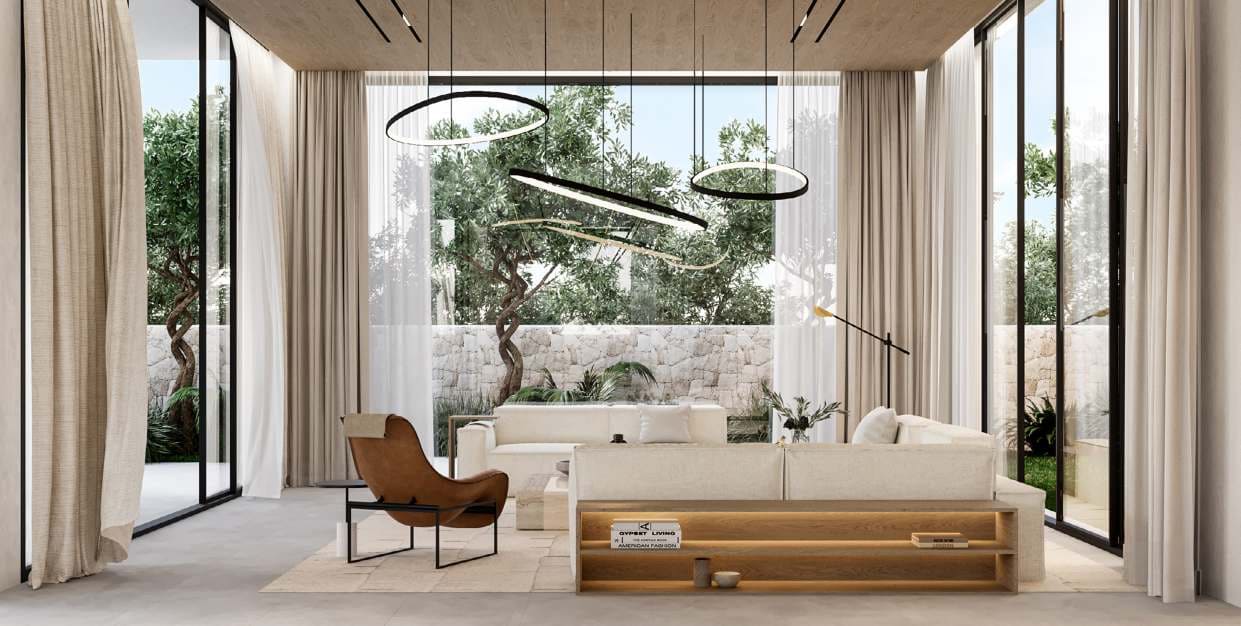 Al Naseem Villas by Modon Properties by Modon, image 11 of 16. Render supplied by developer.