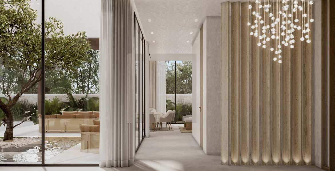 Al Naseem Villas by Modon Properties by Modon, image 12 of 16. Render supplied by developer.