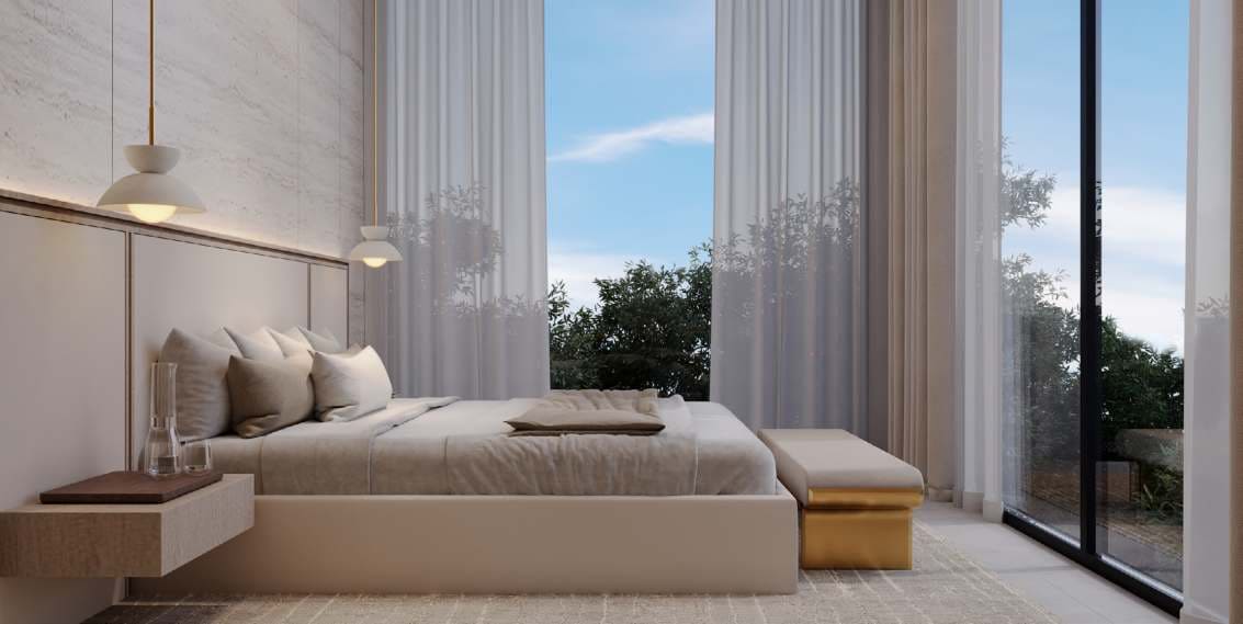 Al Naseem Villas by Modon Properties by Modon, image 13 of 16. Render supplied by developer.