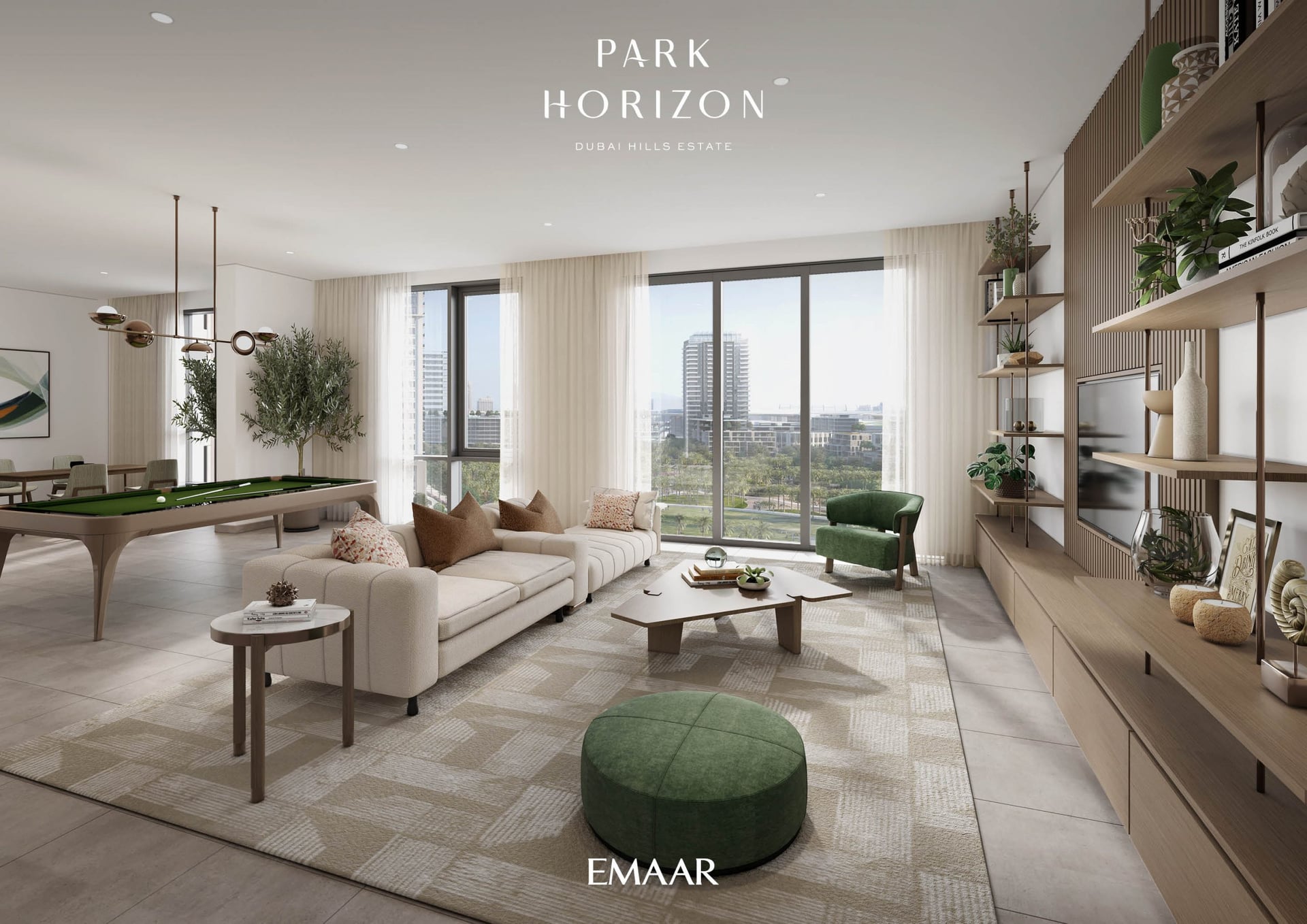 Park Horizon by Emaar, image 3 of 6. Render supplied by developer.