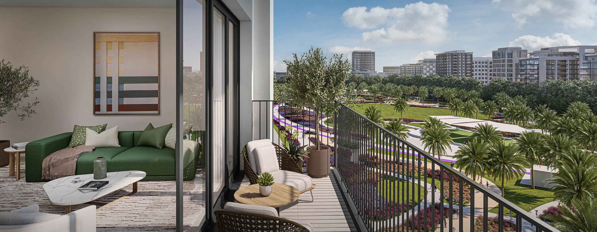 Park Horizon by Emaar, image 4 of 6. Render supplied by developer.