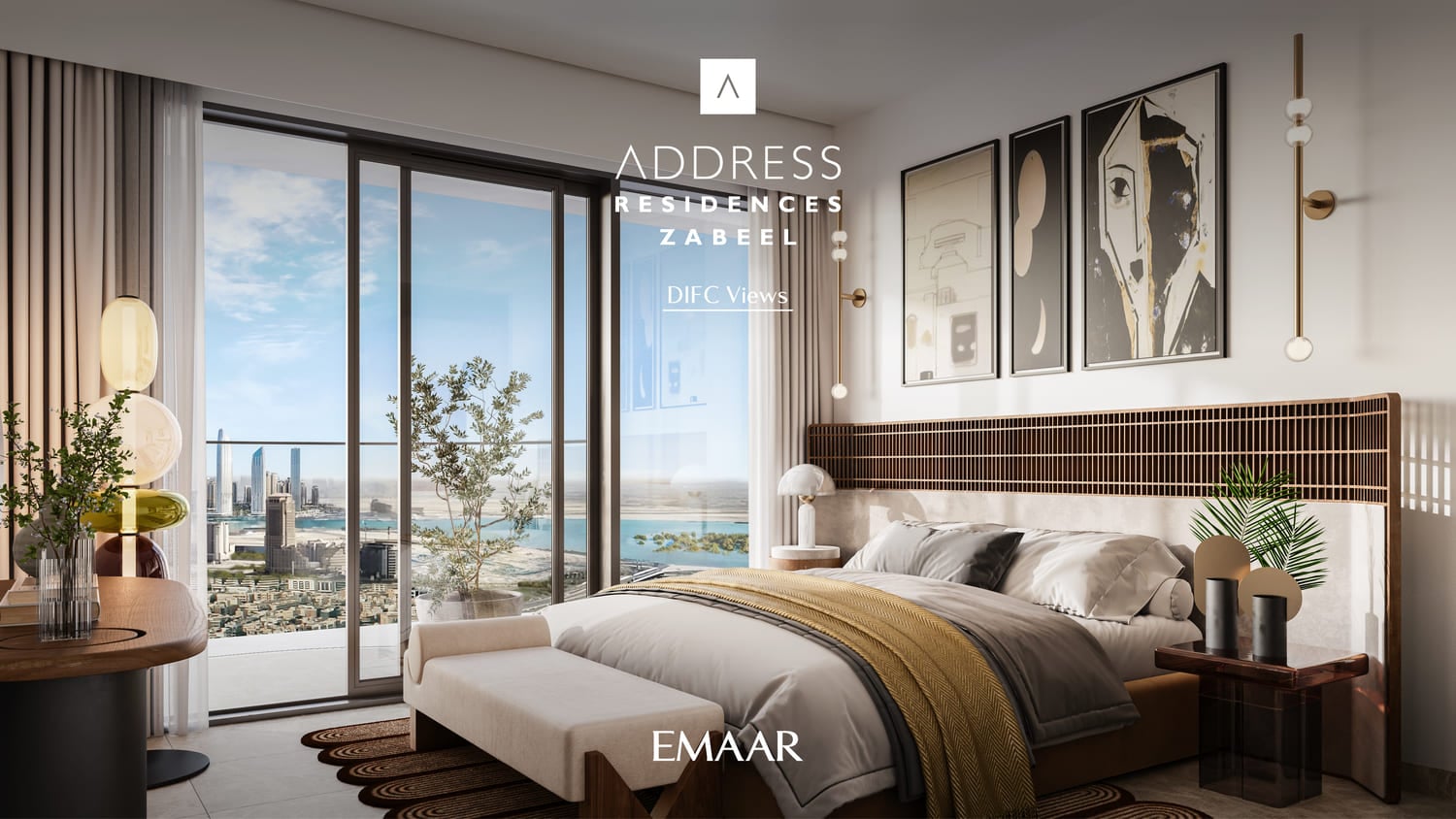 Address Residences Zabeel by Emaar, image 4 of 9. Render supplied by developer.