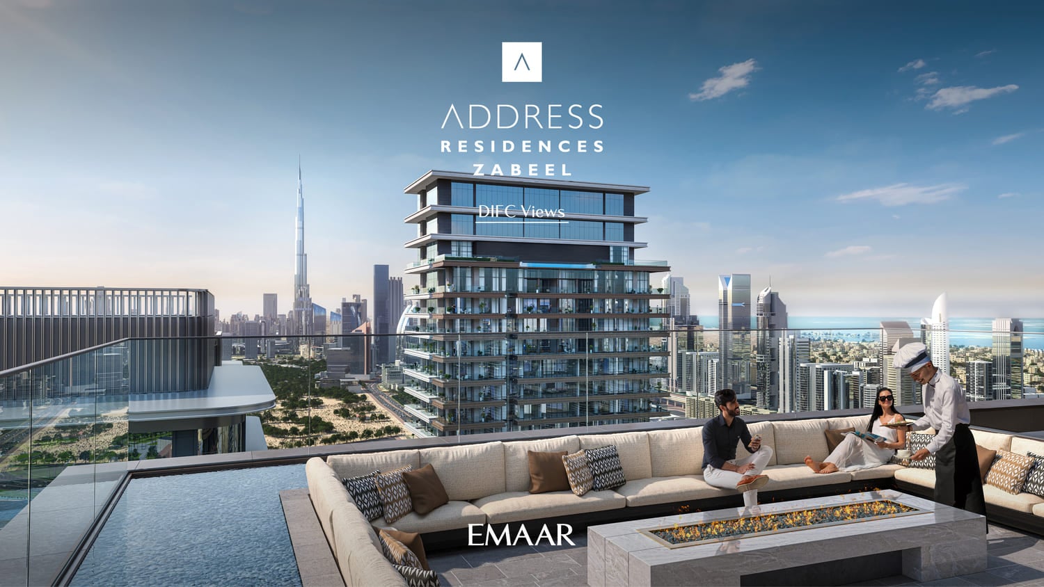 Address Residences Zabeel by Emaar, image 8 of 9. Render supplied by developer.