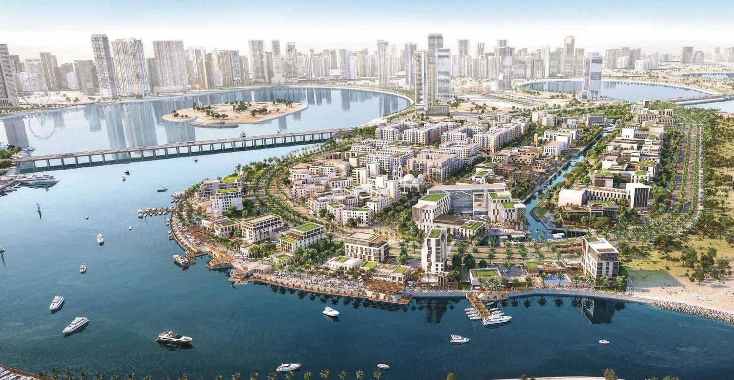 Jawaher Residences Maryam Island by Eagle Hills, image 1 of 9. Render supplied by developer.