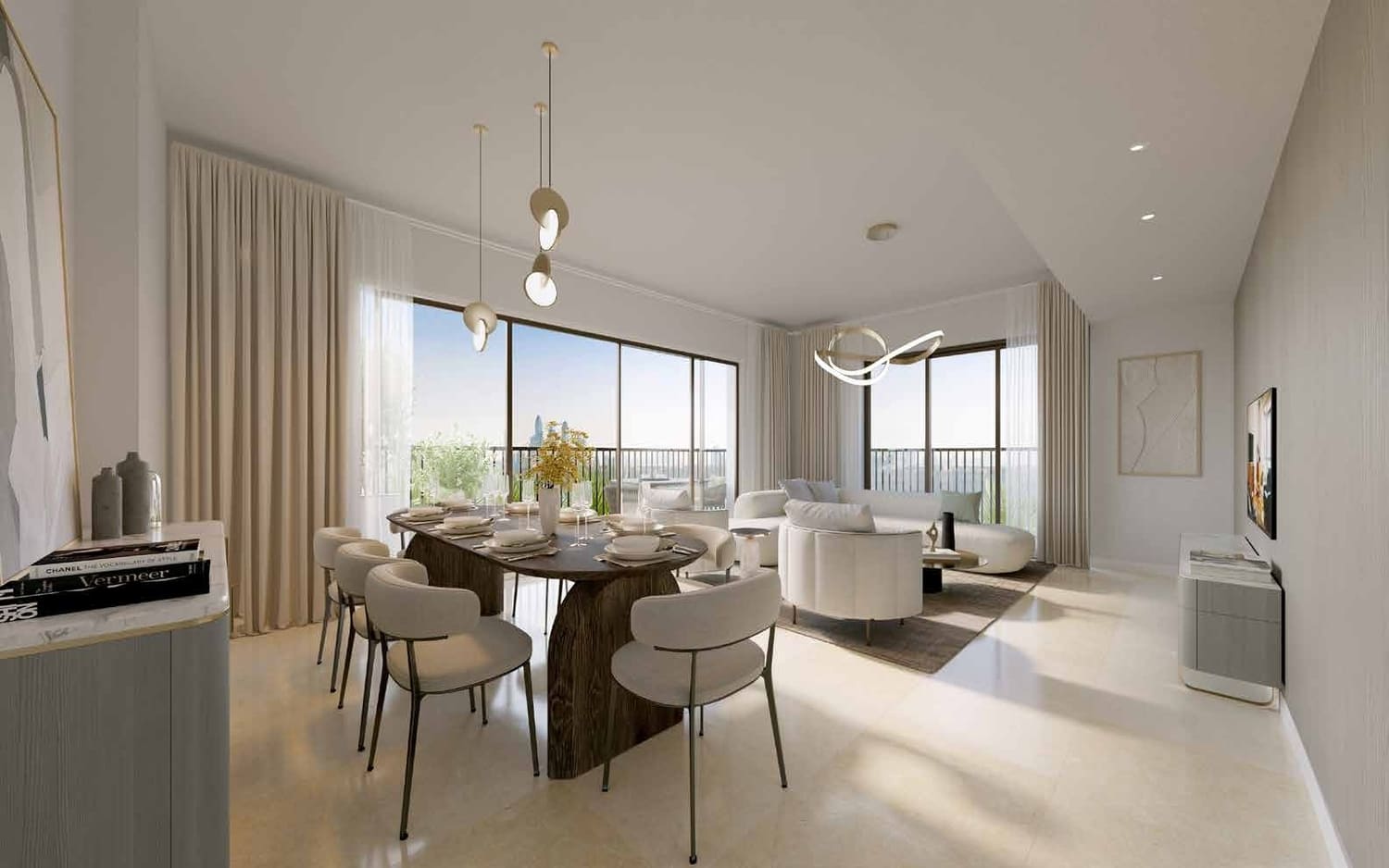 Jawaher Residences Maryam Island by Eagle Hills, image 7 of 9. Render supplied by developer.