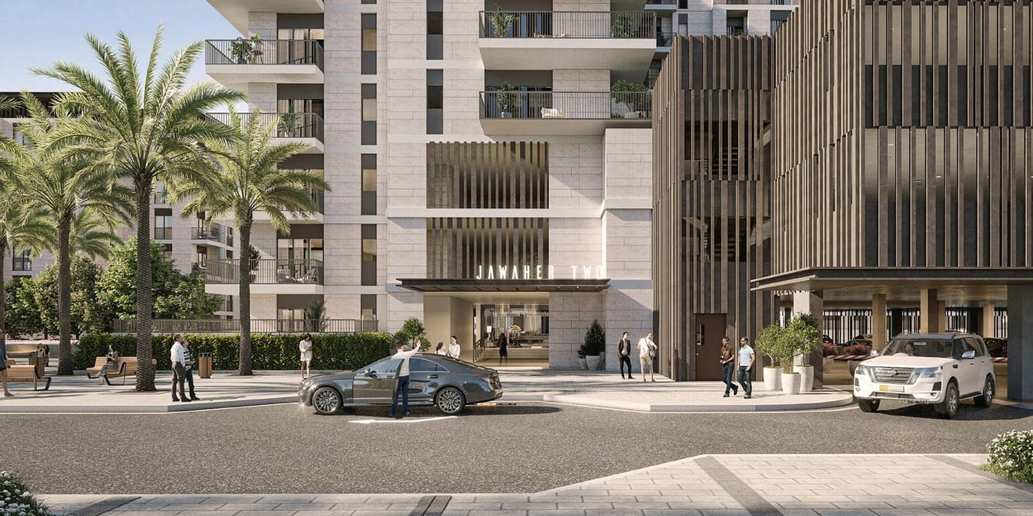 Jawaher Residences Maryam Island by Eagle Hills, image 3 of 9. Render supplied by developer.